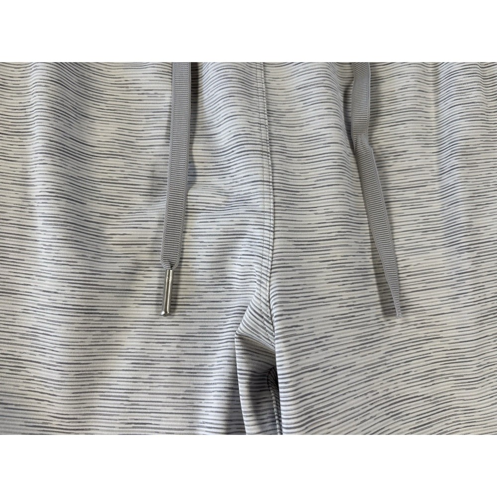 Lululemon On The Fly Luxtreme Pants Womens 8 Battleship Gray Stripes‎ Straight - Picture 2 of 10